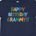 thumbnail image 4 of Inktastic Happy Birthday Grammy Boys or Girls Baby T-Shirt, 4 of 5