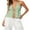 Green, variant on Rdhnmea Women Halter Neck Cami Tops Striped Tie-Up Low Cut Backless Crop Shirt