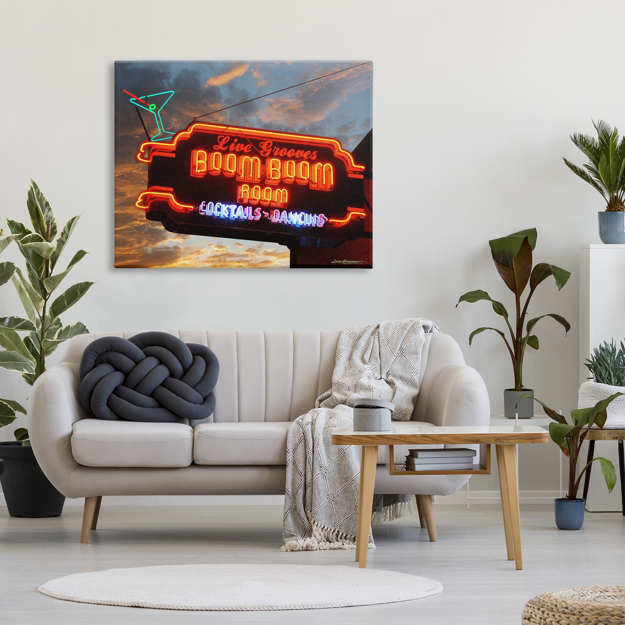 Stupell Industries Boom Room Cocktail Bar Food & Beverage Photography Gallery Wrapped Canvas Art Print Wall Art, 48 x 36