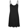thumbnail image 3 of Doublju Women's Casual Spaghetti Loose Swing Slip Dress (Plus Size Available), 3 of 4