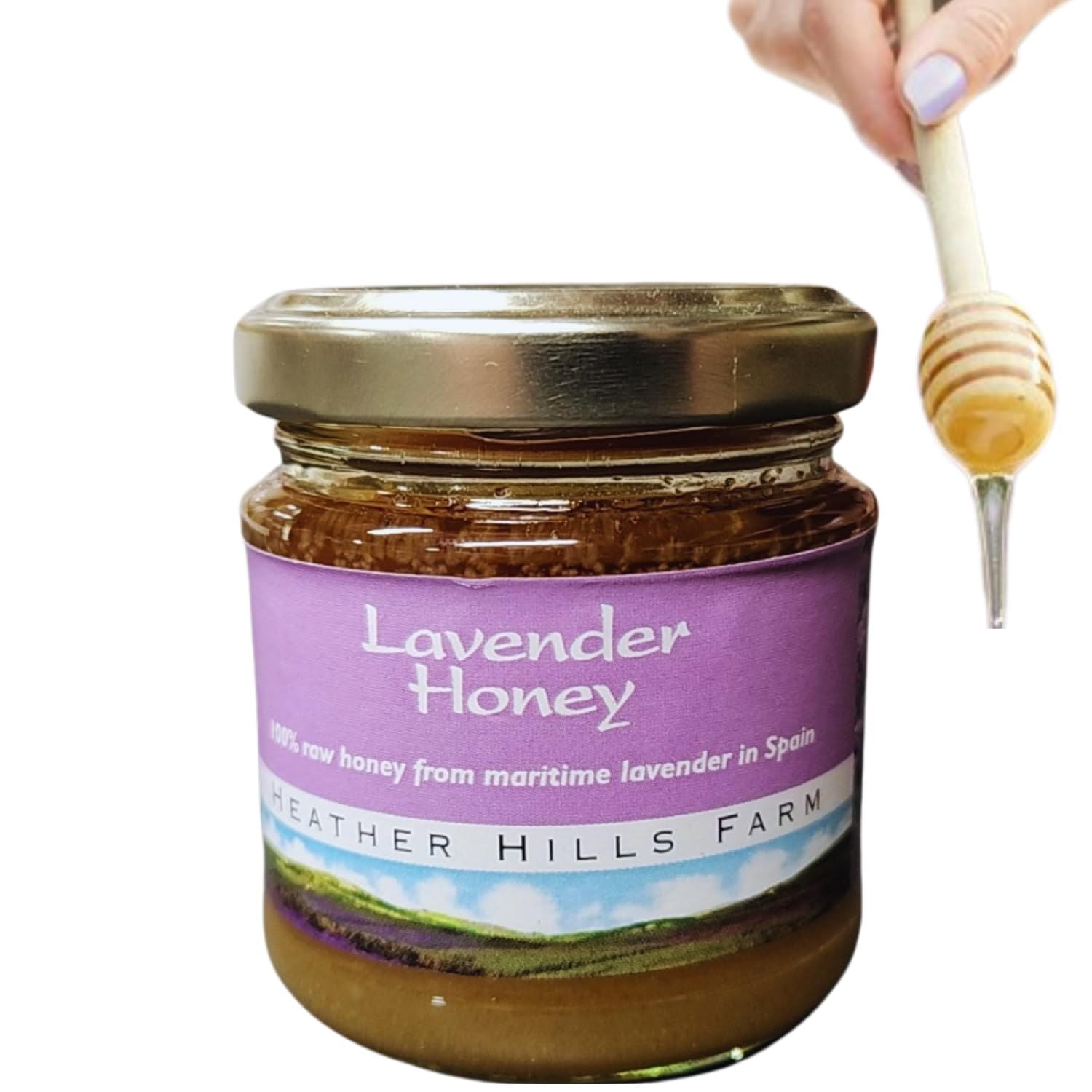 Heather Hills Lavender Honey 4oz (Pack of 3)