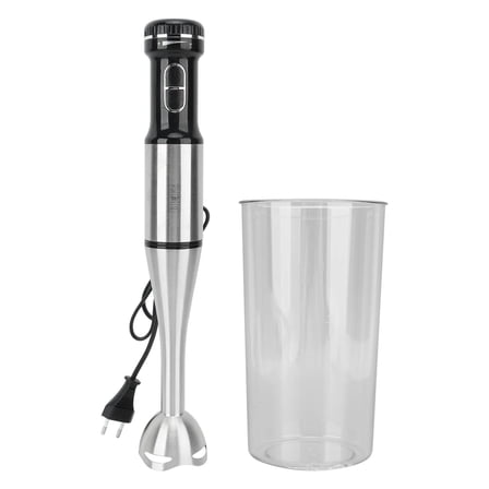 1000W Hand Blender, Stainless Steel Immersion Blender with Turbo Function