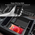thumbnail image 3 of RoverOne Qi Car Wireless Charging pad for Toyota 4runner 2010 - 2024 Center Console Phone Fast Charger Holder Mat Car Accessories, 3 of 14