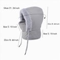 thumbnail image 3 of mgoYE Snow Hats for Kids Boys Kids Children's Hat Fleece Ski Face Mask Winter Cap Adjustable Double Neck Warmer One Size(Khaki,One Size), 3 of 4