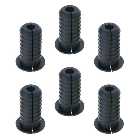 lixuesong 6Pcs Cable Wall Hole Grommet Router Ethernet Cable Protections Sleeve Through Wall Grommet Cable Routing Kits Enduring