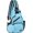 Blue, variant on Convertible Sling Bag with Pocket, 7.9" Tablet Crossbody Mini Backpack with Headphone Jack Casual Pack for Women Men Travel,