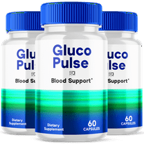 Gluco Pulse Advanced Blood Support Formula, Extra Strength Glycogen Supplement 180 Capsules
