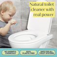 thumbnail image 2 of Toilet Bowl Cleaner Tablets, Powerful Stain Removal, No Harsh Chemicals, Plastic-Free, Removes Rust & Stains, Safe for Regular and Septic Tank Toilets, Lemon & Eucalyptus Scent, 2 of 4