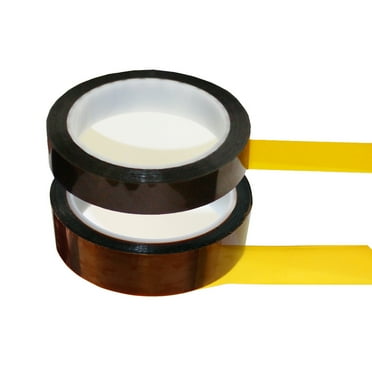 33m High Temp Kapton Tape - Polyimide Heat Resistant, 5-50mm Widths ...