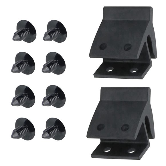 2X Golf Cart Windshield Retaining Clips for Club Car Precedent Fit for 1X1Inch Tube of Golf Carts, 103677101