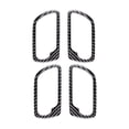 thumbnail image 2 of Real Bright Soft Car Interior Carbon Fiber Sticker Decoration4Pcs Carbon Fiber Door Handle Cover For Honda Accord Sedan 2003-2007Auto Car Protection Interior Accessories, 2 of 8