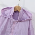 thumbnail image 6 of EnJoCho Girls Lightweight Windbreaker Jacket 𝖶aterproof Packable Hooded Full Zip Raincoat Kids Boys Outdoor Casual Jacket Compact Travel Jacket, 6 of 9
