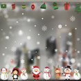 thumbnail image 2 of Pegatinas de copos de nieve para decoración del hogar, calcomanías de Navidad para puerta y ventana, simples y contemporáneas, Muraux, 2 of 4