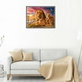 thumbnail image 4 of Wweixi Lion Family 5D Rhinestone DIY Diamond Painting Cross-stitch School Wall Decor Embroidery Picture Needlework Stitchwork Drawing, 4 of 9
