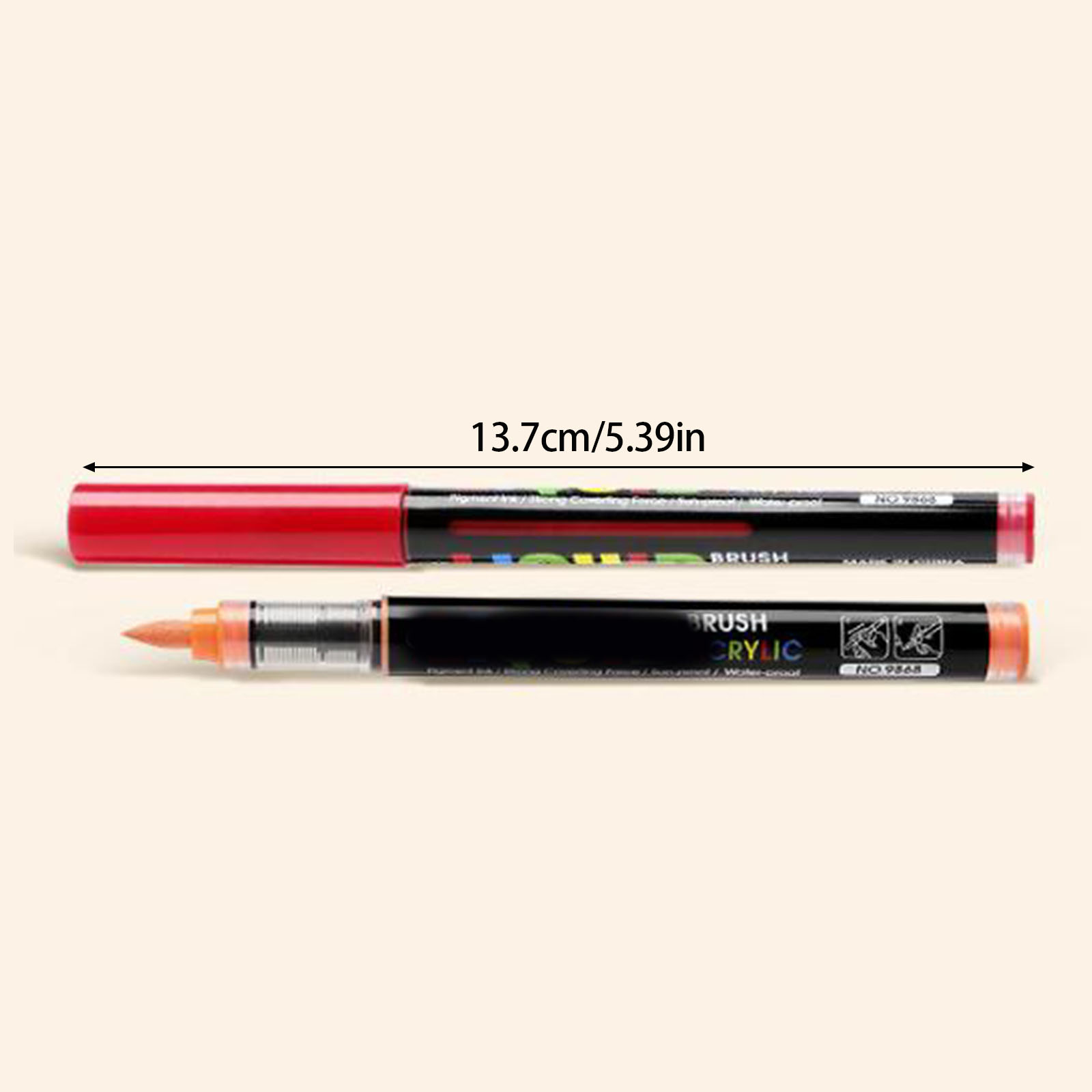 12/24/36/48 Color Acrylic Paint Pen Liquid Brush Acrylic Marker for Painting on Paper Stone Glass Canvas Ceramic