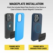 Scosche MagicMount Universal Adjustable 360°, Strong Magnetic Dash Phone Mount MAGDM