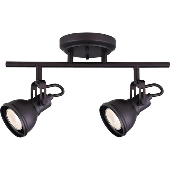 Polo 2 Light Track Light Fixture - Oil Rubbed Bronze