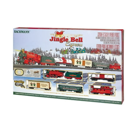 - Bachmann Trains Jingle Bell Express HO Scale Ready-to-Run Electric Train Set