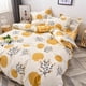 thumbnail image 1 of Juego de cama para el hogar, 4 Uds., estilo Simple cepillado grueso, juegos de edredón de algodón respetuosos con la piel y transpirables, 1 of 5