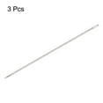 thumbnail image 3 of Unique Bargains 3PCS Upholstery Needle Large Eye Extra Long 8in Sewing Needles Straight Hand Needles Easy to Thread, 3 of 5