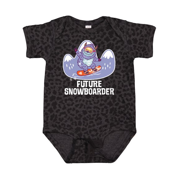Inktastic Snowboarding Future Snowboarder Boys or Girls Baby Bodysuit