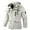 Y-White6845, variant on ANINEO Mens Hooded Outdoor Jacket Solid Color Long Sleeve Zipper Multi Pockets Male Autumn Jacket Trendy Male Outwear