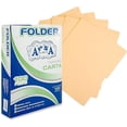 thumbnail image 1 of Folder crema Bluelander tamaño carta 100 Piezas, 1 of 4