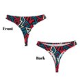 thumbnail image 3 of Fotbe Geometric Elements Tanga Sin Costuras para Mujer con Estampado – Panties Invisibles, Transpirables y Cómodos para Uso Diario-3X-Large, 3 of 6