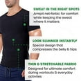thumbnail image 5 of Men's Athletic Tee,  Short Sleeve High-Performance Compression T-Shirt, Baselayer Workout Shirt, 5 of 7