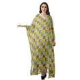 thumbnail image 2 of Moomaya Women's Swimsuit Cover up Caftan Swimwear Sheer Turkish Kaftans Beach Long Dress, 2 of 6