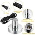 thumbnail image 3 of Enchufe para bombilla, base metálica, cable de 1,8 m, 110 V, 3 of 7