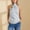 Light Gray#25, variant on HAJWOH Women's Halter Neck Cotton Tank Tops Solid Color Sleeveless Casual Streetwear Summer Fashion Tunic Cami Shirts