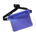 thumbnail image 4 of Riñoneras impermeables,Riñonera impermeable subacuática para mujeres y hombres,Bolsa impermeable para la cintura,correa ajustable,Bolsa portátil para teléfono para, 4 of 8