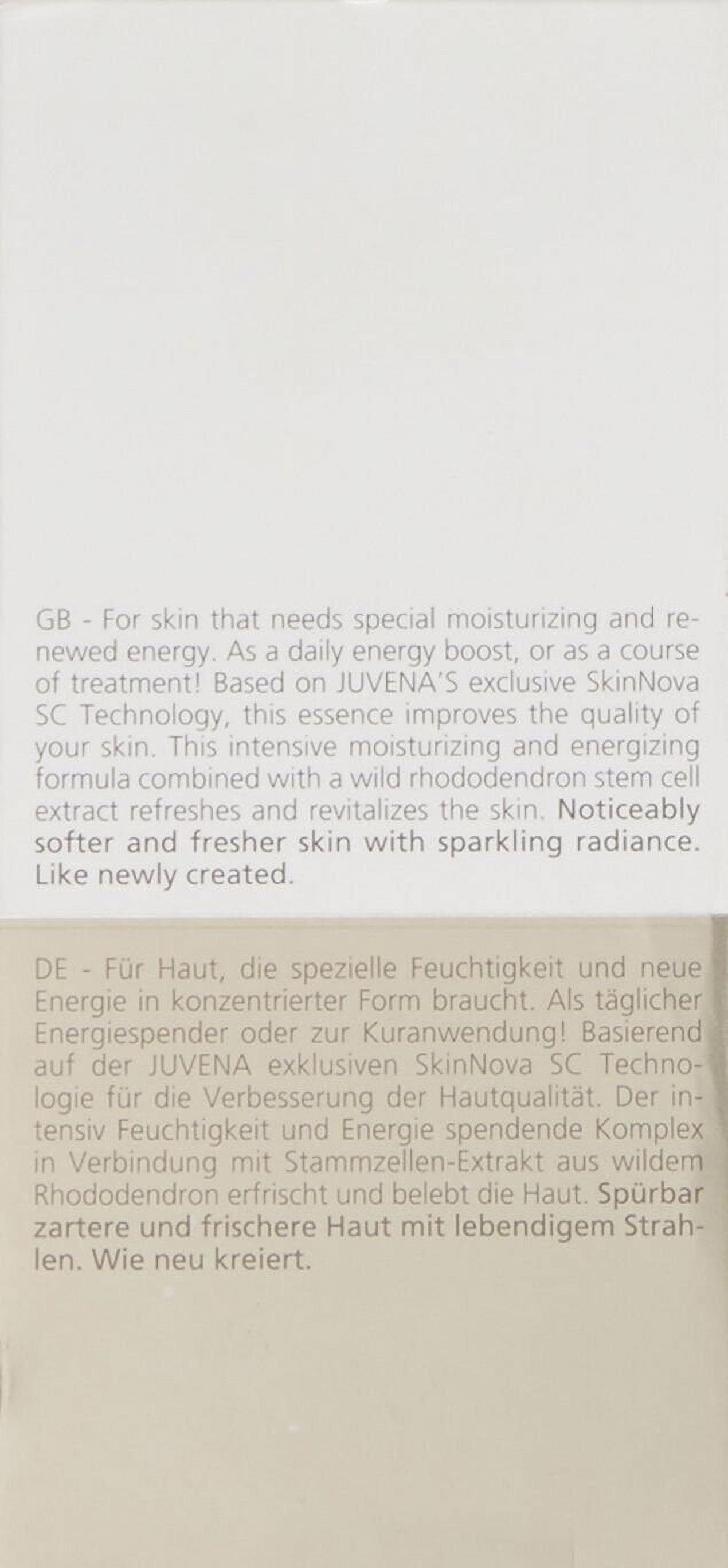 Juvena Skincare Energy Aqua Recharge Essence, 1.7 Oz, clear