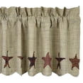 thumbnail image 3 of VHC Brands, Abilene, Cotton, 16x72, Star Valance, Tan, 3 of 5