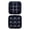 Black, variant on Soccer Ball Ice Tray, 9 Cavity Food Grade Silicone Freezer Mold, Reusable Sports Sphere Ice Maker, Creative Drink Accessory for Whiskey, Cocktail, Party & Football Fan Gathering