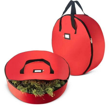 30 Artificial Christmas Wreath 2 Pack Christmas Wreath Storage Bag For 30