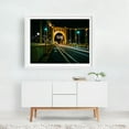thumbnail image 2 of The Roberto Clemente Bridge No. 2 - Pittsburgh Pennsylvania Photography White Framed Wall Art Print 16 x 24 inches, 2 of 3