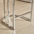 thumbnail image 3 of AOOWOW 26" Counter Height Bar Stools Set of 2, Modern Velvet Barstools with Button Back&Rivet Trim Upholstered Kitchen Island Chairs, 3 of 11