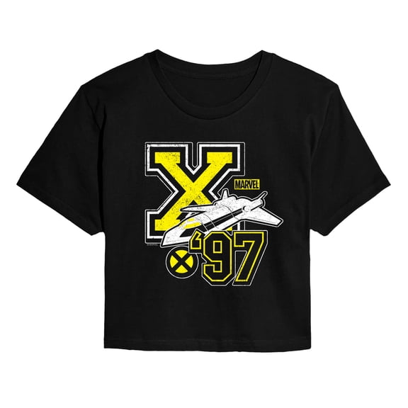 Marvel X-Men - X 97 - Juniors Cropped Graphic T-Shirt