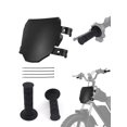 thumbnail image 1 of BAOUFF Placa frontal para bicicleta eléctrica y juego de puños para manillar de 7/8", 1 of 7