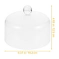 thumbnail image 2 of unbranded Transparente Para Platos Y Postres Con Redondeado Para Hogar, 2 of 8