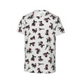 thumbnail image 3 of Honeii Poodle Dog Print Kids Boy T-Shirt,Breathable Round Neck Tee,Stylish Summer Tee for Boys, for Outdoor Activities and Casual Wear, 3 of 7