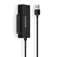 thumbnail image 1 of Maiwo USB A SATA HDD Adaptador Cable Inicio Oficina Rápida Velocidad rápida 2.5 pulgadas Convertidor de disco duro ABS ABS de plástico Accesorios para laptop negro Inevent EL005910-01B, 1 of 7