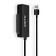 thumbnail image 1 of Maiwo USB A SATA HDD Adaptador Cable Inicio Oficina Rápida Velocidad rápida 2.5 pulgadas Convertidor de disco duro ABS ABS de plástico Accesorios para laptop negro Guardurnaity EL005910-01B, 1 of 7