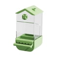 thumbnail image 2 of Automatic Bird Feeder Large Capacity Seeds Dispenser with Perch Transparent Bird Feeding Station for Parakeets Cockatiels Budgies Canaries Parrots, 2 of 8