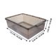 thumbnail image 2 of Nestingho Caja De Alimentación Para Reptiles De Plástico Negro Con Ventilación Y Transparente, 2 of 6