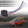 thumbnail image 2 of 6 Pin For Fiat 500X 2016-2022 Rear Tail Light Rear Lamp Plug Prewired Connector, 2 of 3