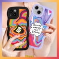 thumbnail image 2 of Casetify Acuarela Etiqueta Love Self Case Para Samsung A03s A14 A04s A32 A12 A13 A52s A50s A50 A23 A53 A02s A22 A30s A21s A20 A33 A03 A52 A31 A31 A11 Borde Ondulado Colorido Arco Iris Caso, 2 of 3