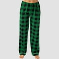 thumbnail image 1 of WILLBEST Pantalones de Pijama Deportivos a Cuadros para Mujer, Cómodos y a La Moda, Ideales para Relajarse y Disfrutar Del Tiempo Libre. Chica, 1 of 7